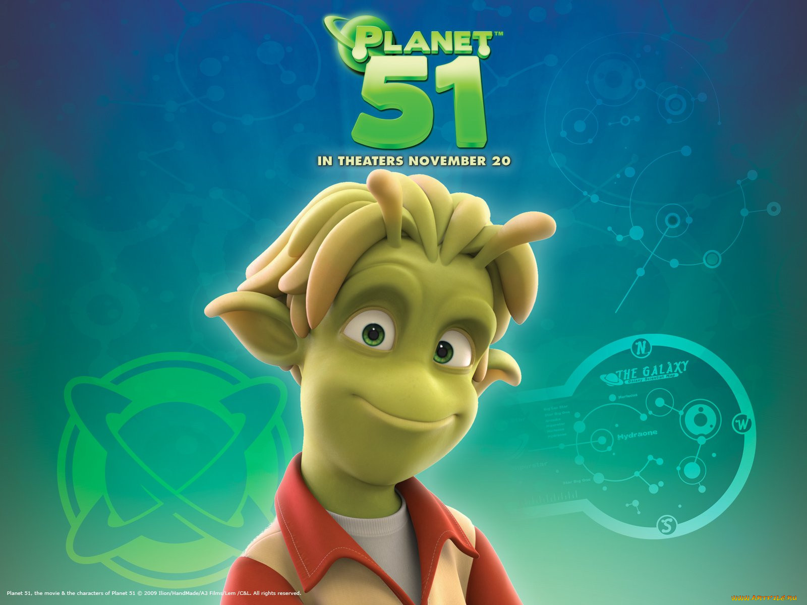 , planet, 51